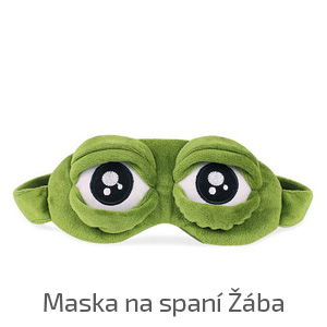 Maska na spaní Žába